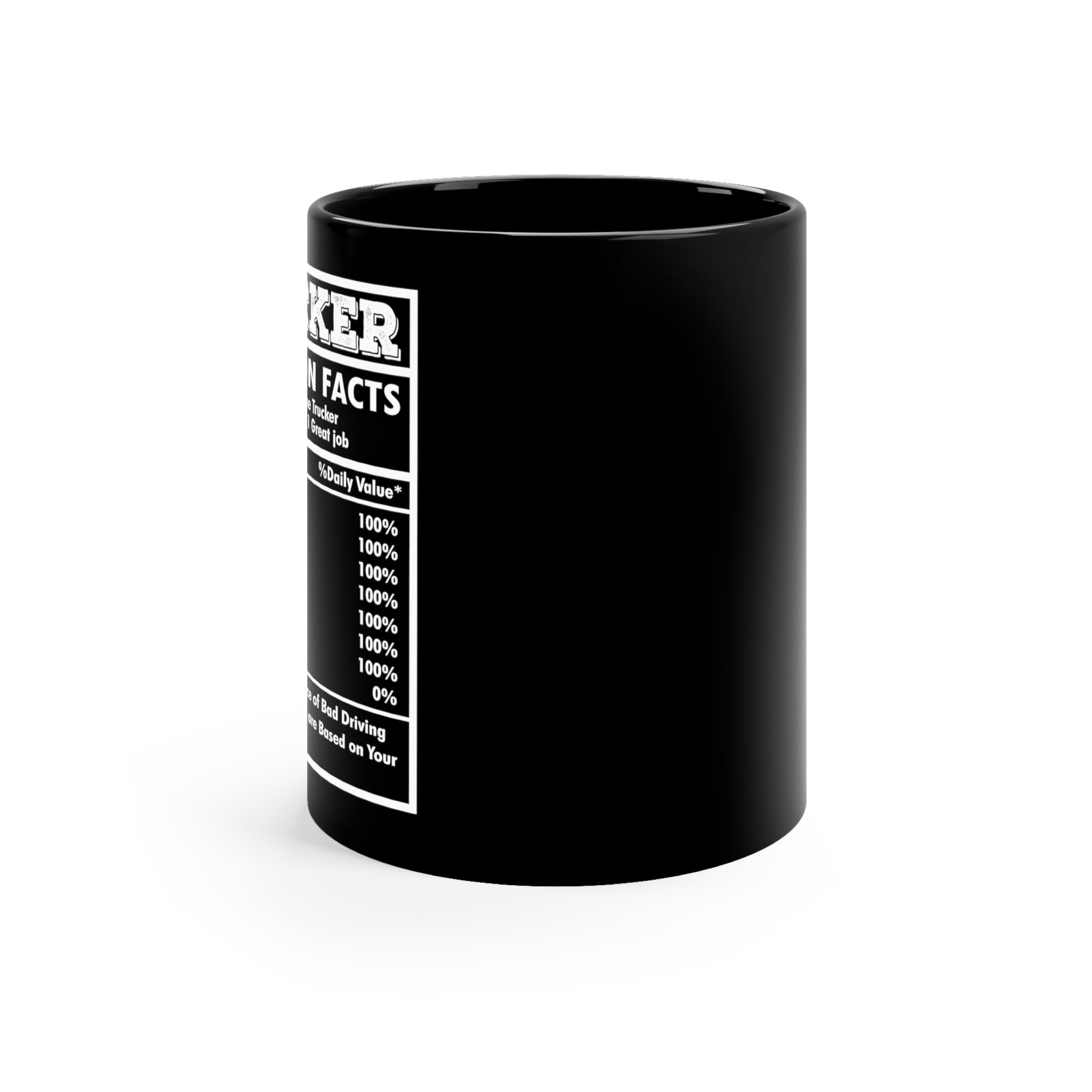 11oz Black Mug