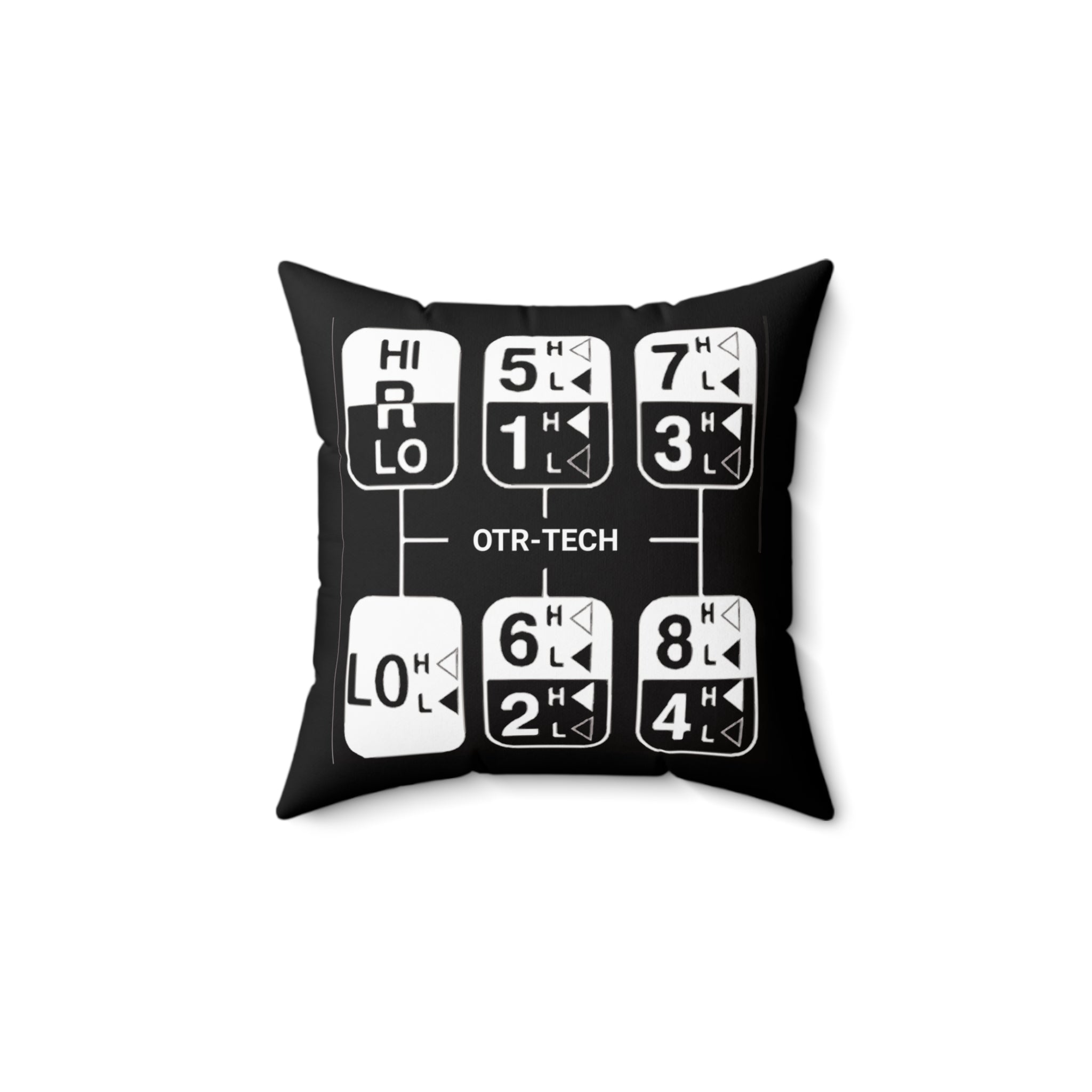 Spun Polyester Square Pillow