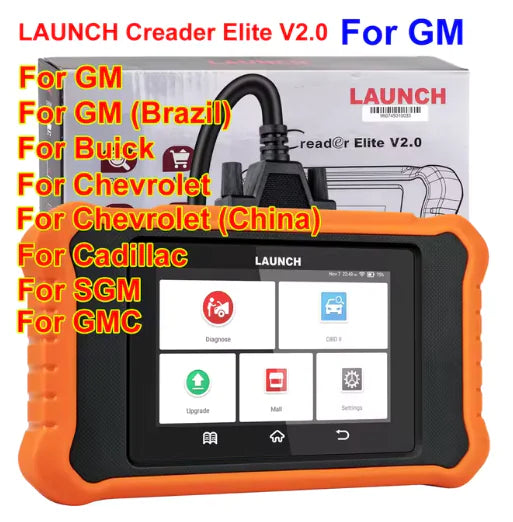 Start X431 Elite 2.0 Full-System Car Diagnostic Tool - OBD/OBD2 Scanner with Active Test, ECU Coding, and Free Updates