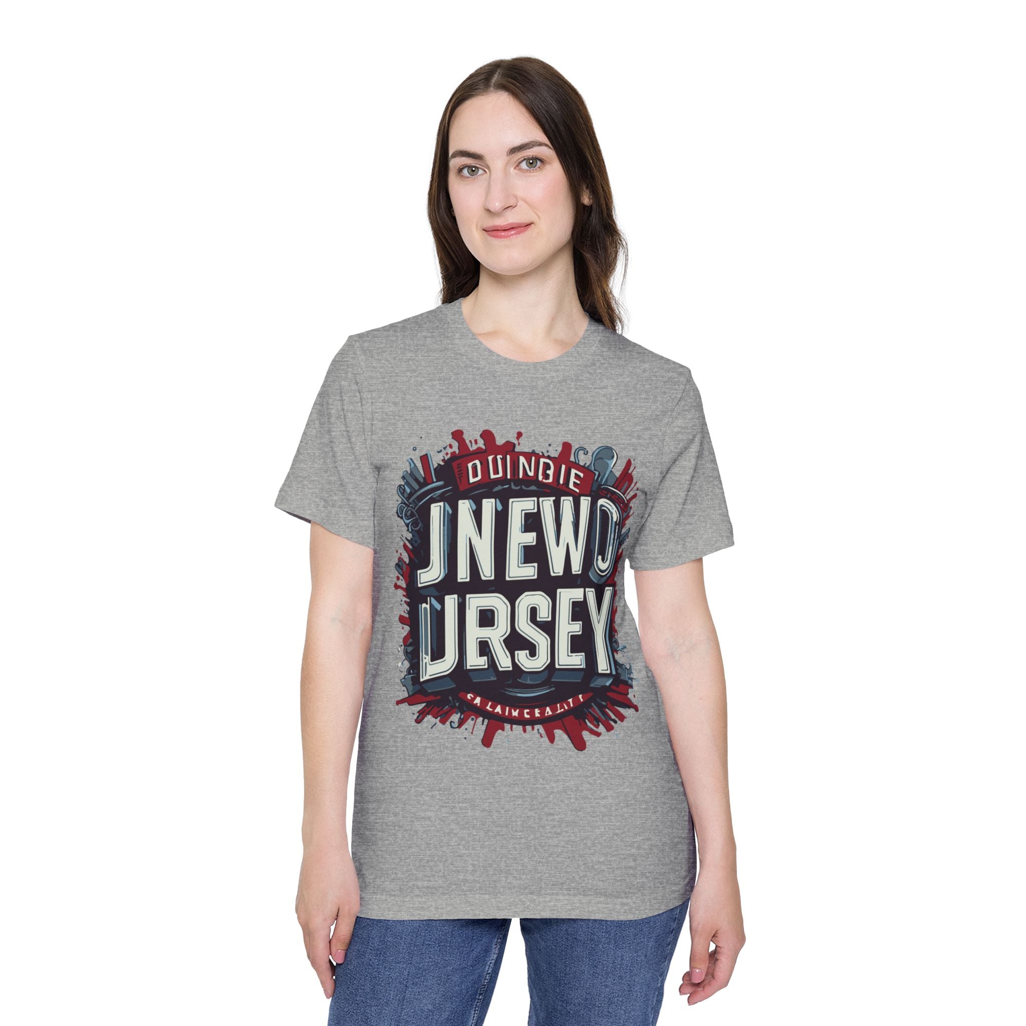 New Jersey T-Shirt Retro Vintage Shirt Gift Men Women T-Shirt