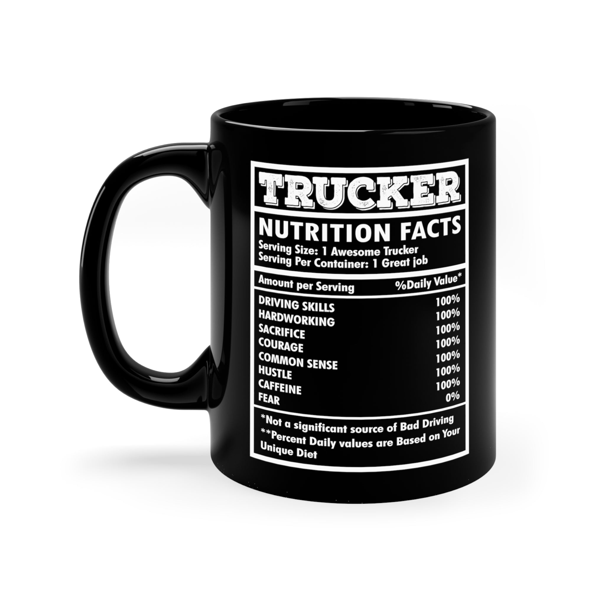 11oz Black Mug