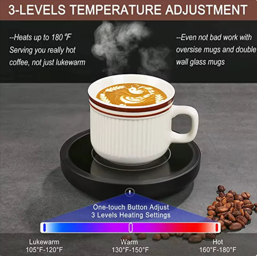 Desk Coffee Mug Warmer - Keep Your Drinks Hot