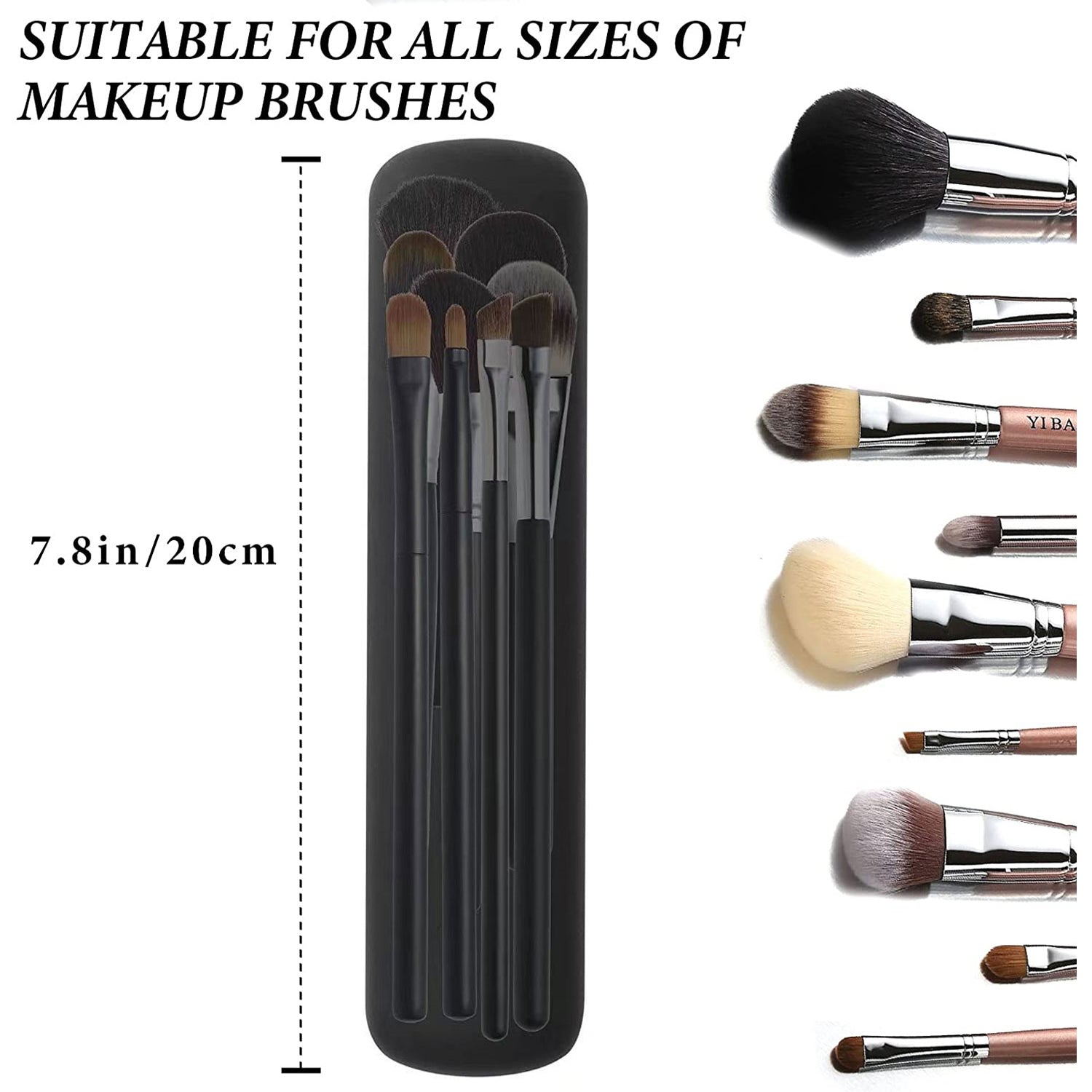 Makeup Brush Waterproof Storage-Silicone