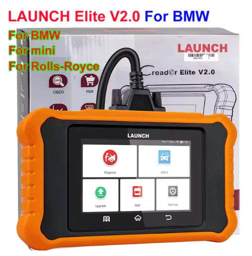 Start X431 Elite 2.0 Full-System Car Diagnostic Tool - OBD/OBD2 Scanner with Active Test, ECU Coding, and Free Updates